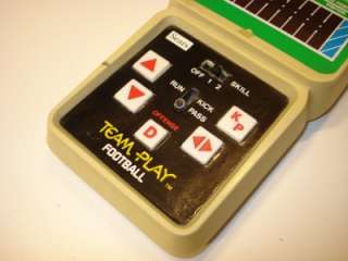 VINTAGE COLECO TEAM PLAY ELECTRONIC FOOTBALL GAME  