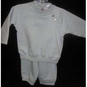    Petit Bateau Jersey Fleece Sweatsuit   Two Piece   24m Baby