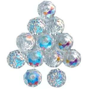   Crystal AB Rondelle Swarovski Crystal Beads 5040 6mm