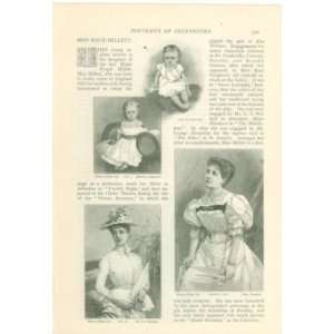  1895 Print Actress Maud Millett 