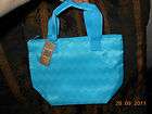 NWT OLD NAVY INSULATED LUNCH TOTE BAG BLUE LARGE W/HANDLE AND ZIP 