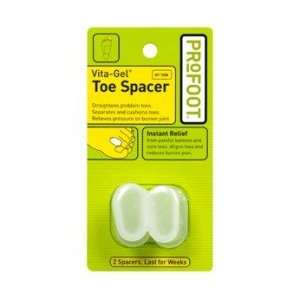  Profoot Vita Gel Toe Spacer   2 Ea