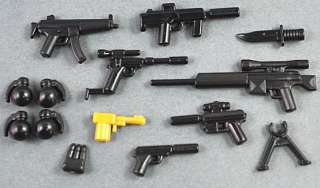BrickArms Spy Pack Weapons Pack (Golden Gun)  