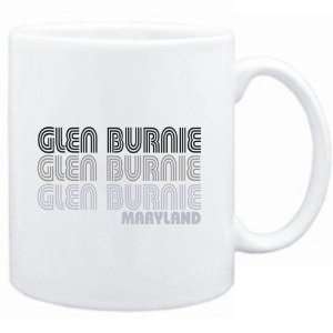  Mug White  Glen Burnie State  Usa Cities Sports 