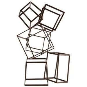  Arteriors Mondrian Iron Sculpture