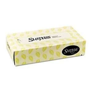  Surpass Facial Tissue, Flat Box, 100/Box, 30 Boxes/Case 