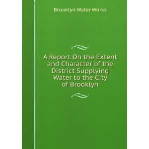   and Character of the District Supplying Water to the City of Brooklyn