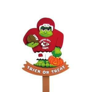 BSS   Kansas City Chiefs NFL Halloween Frankenstein Stake 