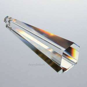 Crystal Tear Flute Prism SunCatcher Ornament~Car Window  