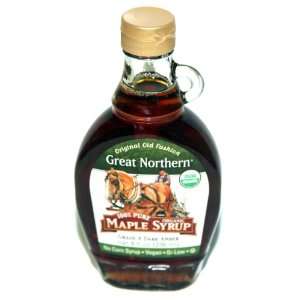 Great Northern 100% Pure Organic Maple Syrup 8oz  Grocery 