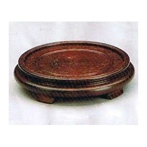  Round Simple Wooden Stand   7.75