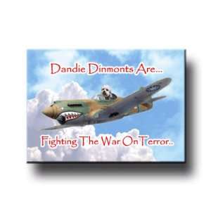  Dandie Dinmont War On Terror Fridge Magnet Everything 