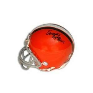  Earnest Byner Autographed Cleveland Browns Mini Football 