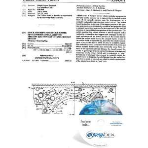  NEW Patent CD for SHOCK ABSORBING ADJUSTABLE BUMPER DEVICE 