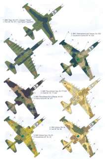 Authentic Decals 1/72 SUKHOI Su 25 FROGFOOT Foreign Ser  