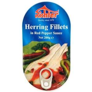 Richter Herring Fillets in Red Pepper Grocery & Gourmet Food