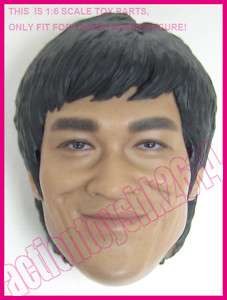 Hot toys MIS12 Bruce Lee Casual Wear Head Sculpt  