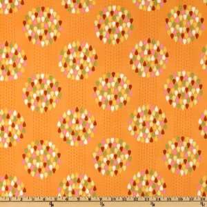  44 Wide Summersault Raindrops Apricot Fabric By The Yard 