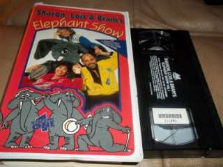   Lois & Bram ELEPHANT SHOW Vol.1 VHS Farm and Neighborhood  