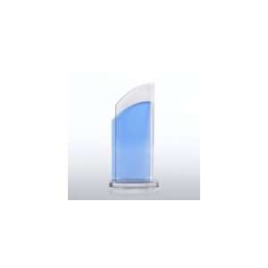  Crystal Light Blue Accent Trophy   Double Pane Everything 