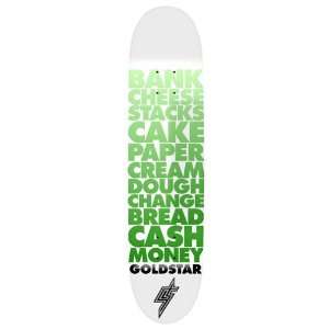  Goldstar Caked Up 7.5 Deck with Grip: Sports & Outdoors