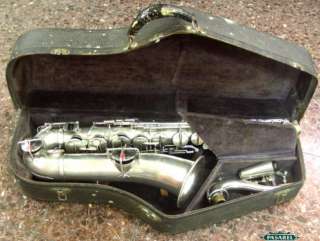 Buescher C Melody Saxophone Elkhart Indiana USA 1920s  