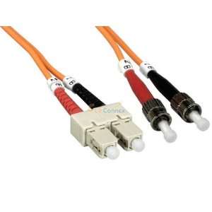  2m SC/ST Duplex 50/125 Multimode Fiber Cable: Electronics