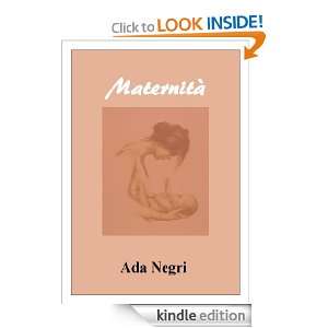   Indice Active) (Italian Edition) Ada Negri  Kindle Store