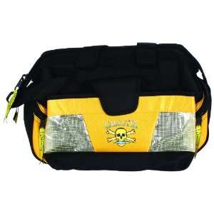 Calcutta Black and Yellow Wide Mouth Tackle Bag with 2 Each 360 Trays 