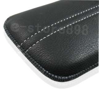 New Leather Case Pouch + LCD Film For NOKIA N8 e  