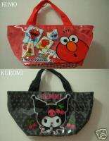 Seasame Street Elmo or Kuromi Tote Bag Purse Hand Carry  