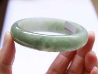 57mm Certified Chinese Jadeite Untreated Natural A Grade Old Jade 