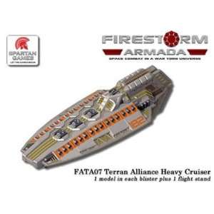  Heavy Cruiser Terran Alliance Firestorm Armada Toys 