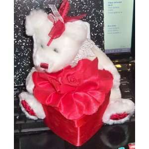  Plush Teddy Bear w./ Heart Gift Box Lrg. NEW!: Everything 