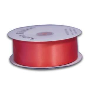   Ribbons 1.5 Inch Single Faced Satin Ribbons Continuous 50 Yards, Coral