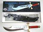 new tomb raider custom bowie knife leather sheath one day