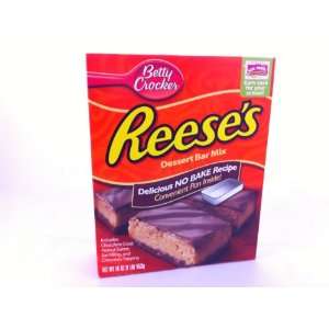 Betty Crocker, Reeses No Bake Dessert Bar Mix, 16oz Box  
