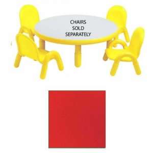  14 Tall Round Baseline Table (Candy Apple Red) (14H x 36 