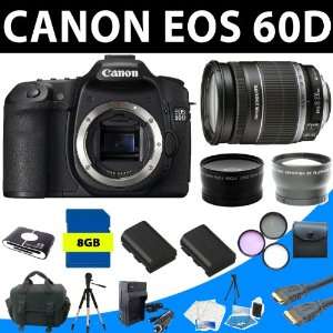  Canon EOS 60D SLR Digital Camera with Canon EF S 18 200mm 