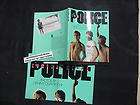 The Police with Sting 1984 Hardcover book RARE Mint  