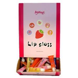  Mini Strawberry Lip Gloss (Pack of 144pcs): Beauty