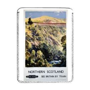  North Scotland   hillside Train   iPad Cover (Protective 