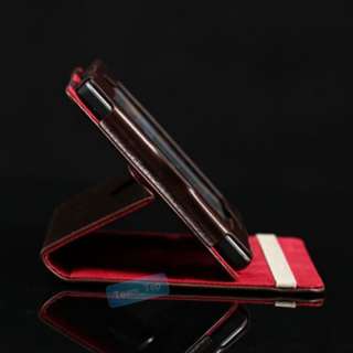 Slim 360 Rotating Magic Stand Leather Case Cover for Blackberry 