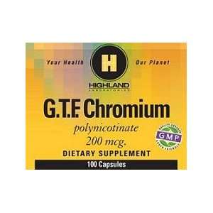  GTF Chromium   100   Capsule: Health & Personal Care