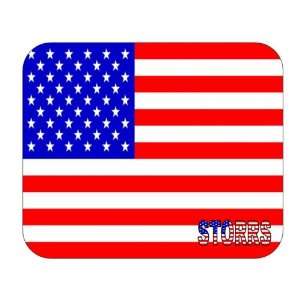  US Flag   Storrs, Connecticut (CT) Mouse Pad: Everything 