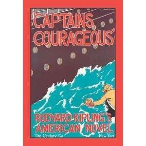  Vintage Art Captains Courageous   01288 9: Home & Kitchen