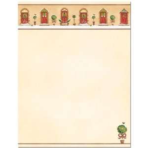   974954 Holiday Entrance Letterhead   Pack of 25: Home & Kitchen