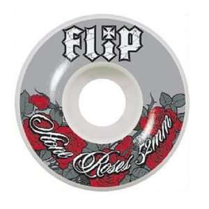 Flip Stoneroses Skateboard Wheels (Gray, 52mm):  Sports 