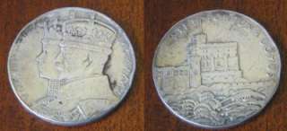 STET FORTUNA DOMUS MEDAL, SILVER GEORGE V  