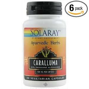  Caralluma 500mg 30 VCAPS 6PACK: Health & Personal Care